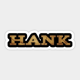 Hank Sticker